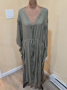 Michael Stars Olive Green Maxi DRESS!